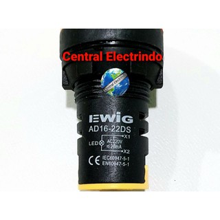 Jual Pilot Lamp Led Ad Ds Mm Ac V Ewig Premium Indonesia