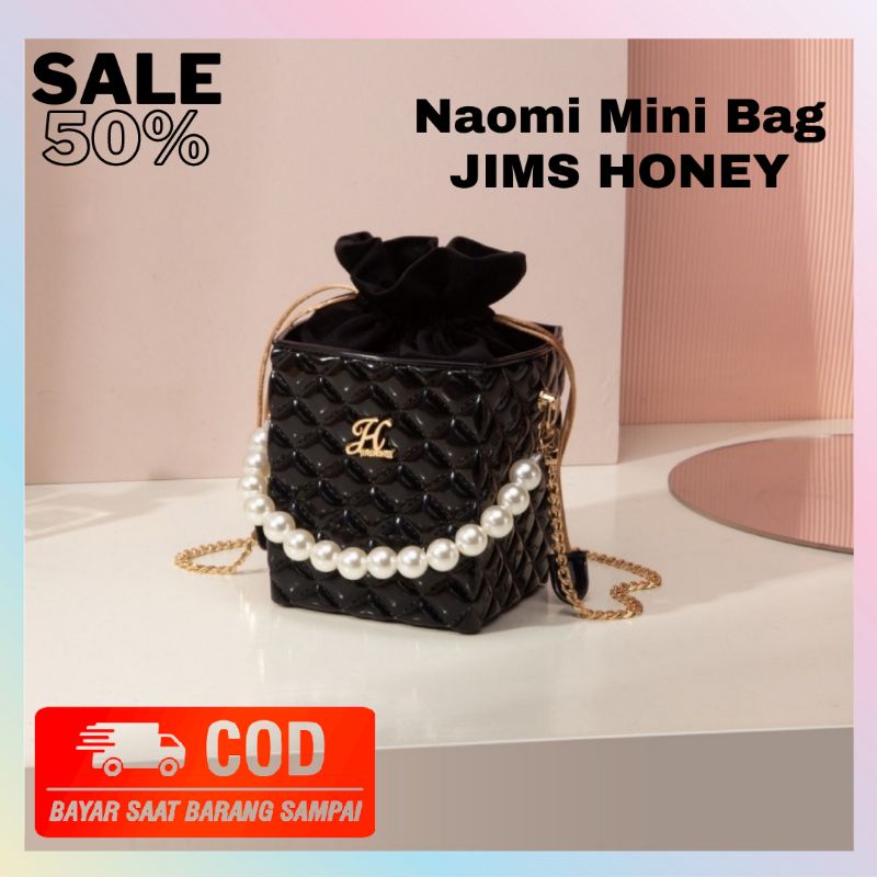 Jual Naomi Mini Bag JIMS HONEY Tas Dengan Desain Unik Shopee Indonesia