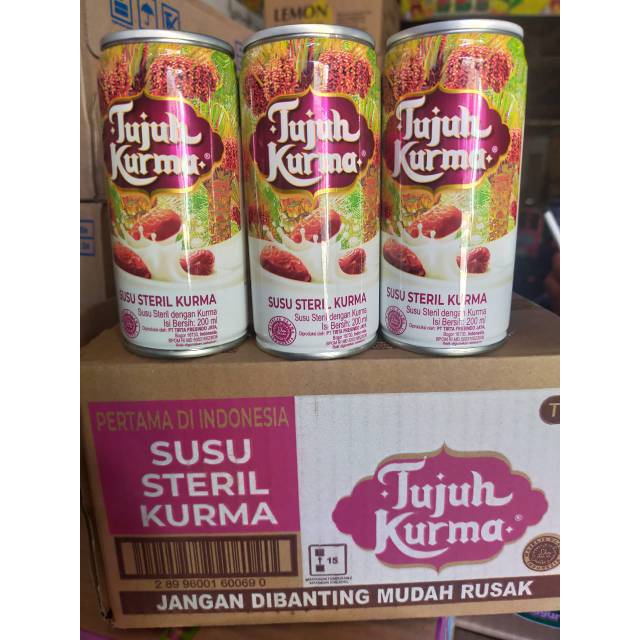 Jual Susu Steril Tujuh Kurma 200 Ml Isi 12 Kaleng Shopee Indonesia