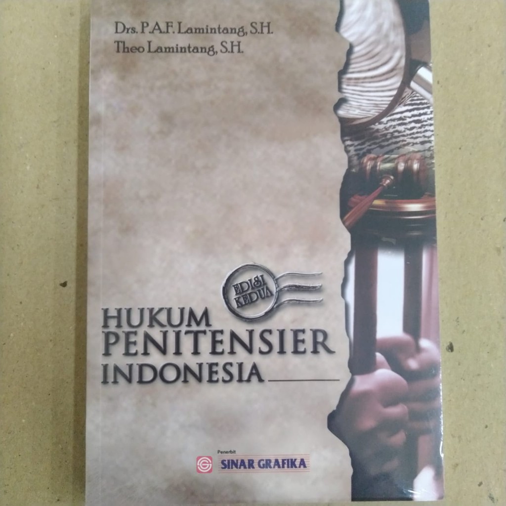 Jual Buku Original Hukum Penitensier Indonesia Edisi Lamintang