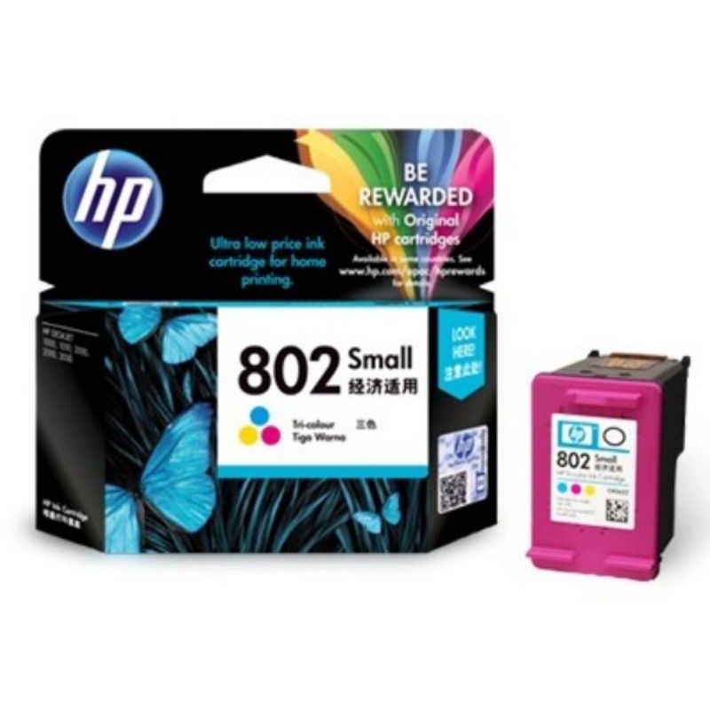 Jual Tinta Hp Small Tri Color Original Indonesia Shopee Indonesia