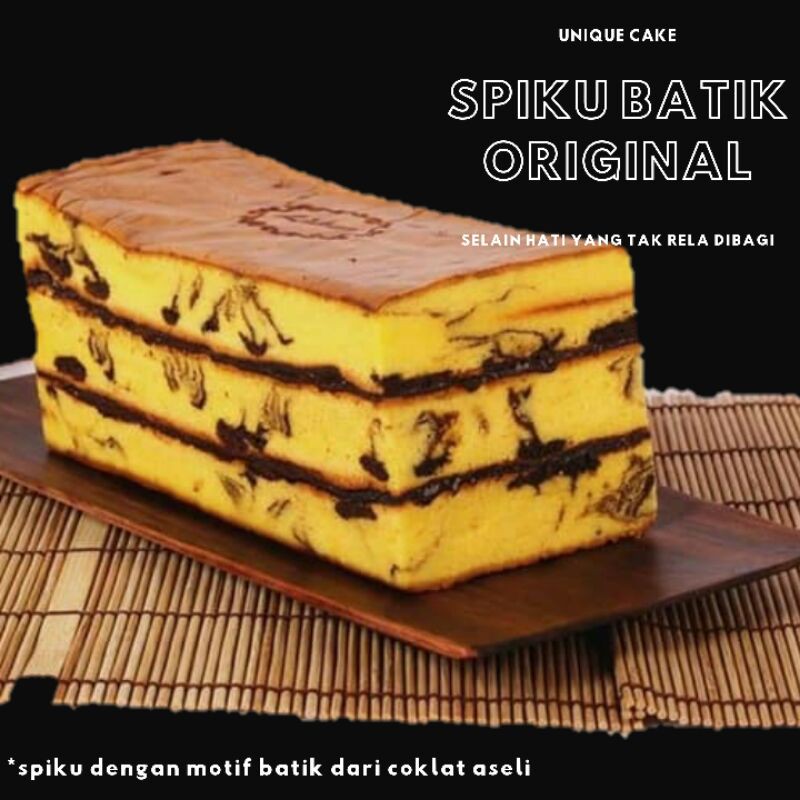 Jual Spikoe Kue Lapis Surabaya Moist Motif Batik Cantik Dengan Resep