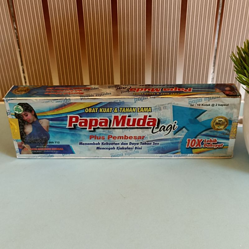 Jual KAPSUL PAPA MUDA LAGI OBAT KUAT OBAT TAHAN LAMA 1 Box Isi 10