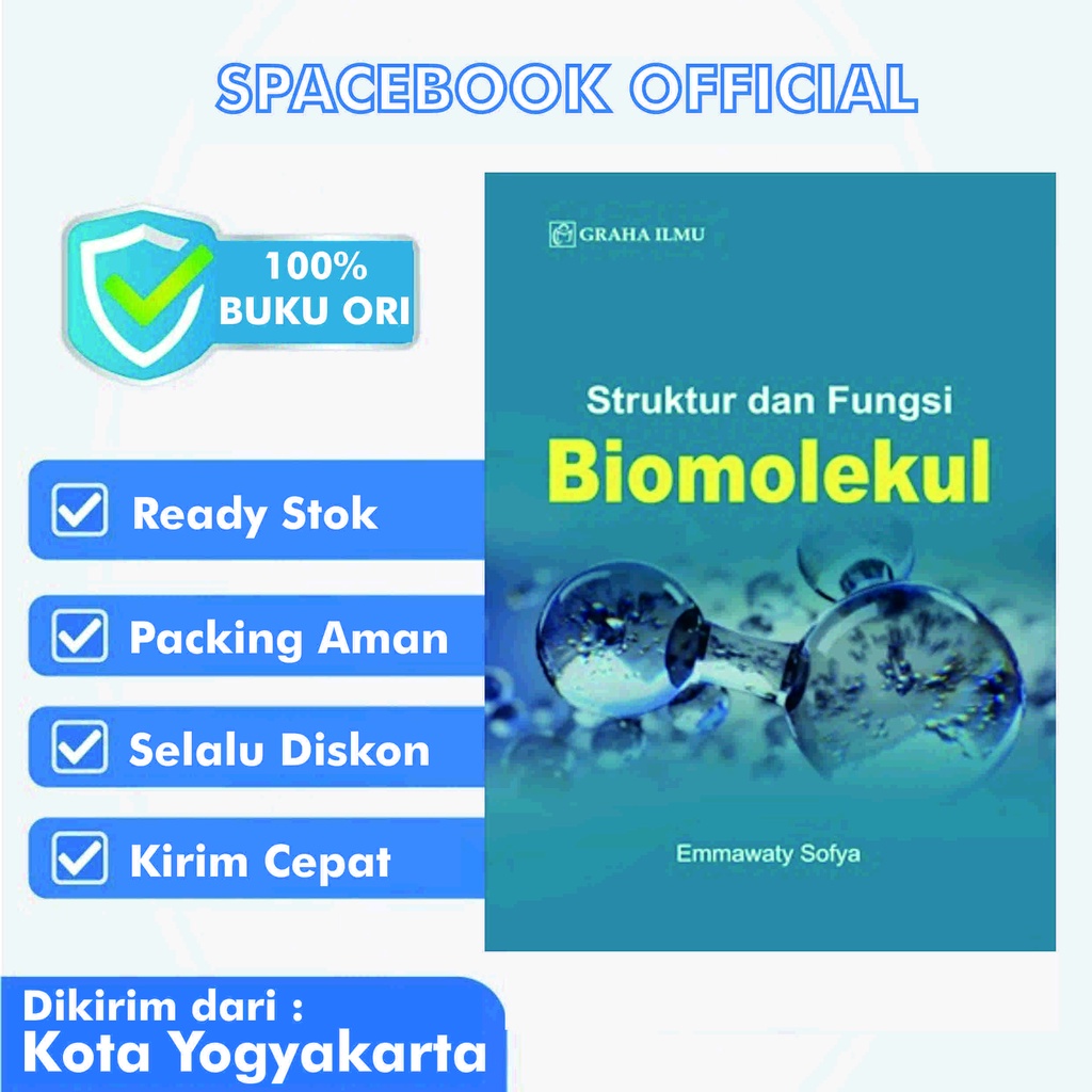 Jual Struktur Dan Fungsi Biomolekul Graha Ilmu Shopee Indonesia