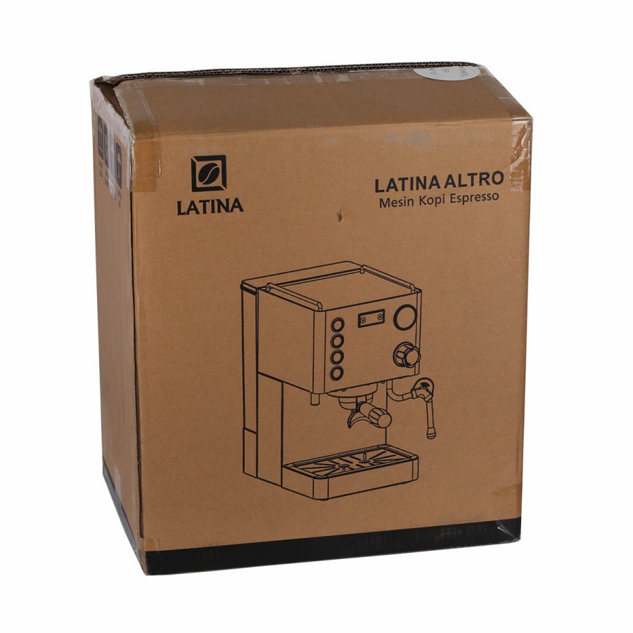 Jual MURAH LEBAY Alat Kopi Espresso Latina ALTRO 550ml Boiler Brew