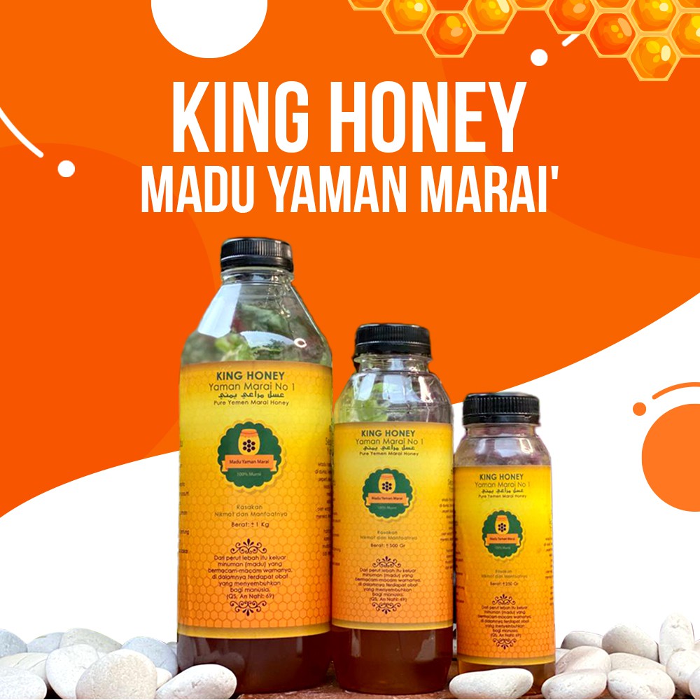 Jual King Honey Yaman Madu Madu Asli Madu Murni Honey Madu Yaman Marai