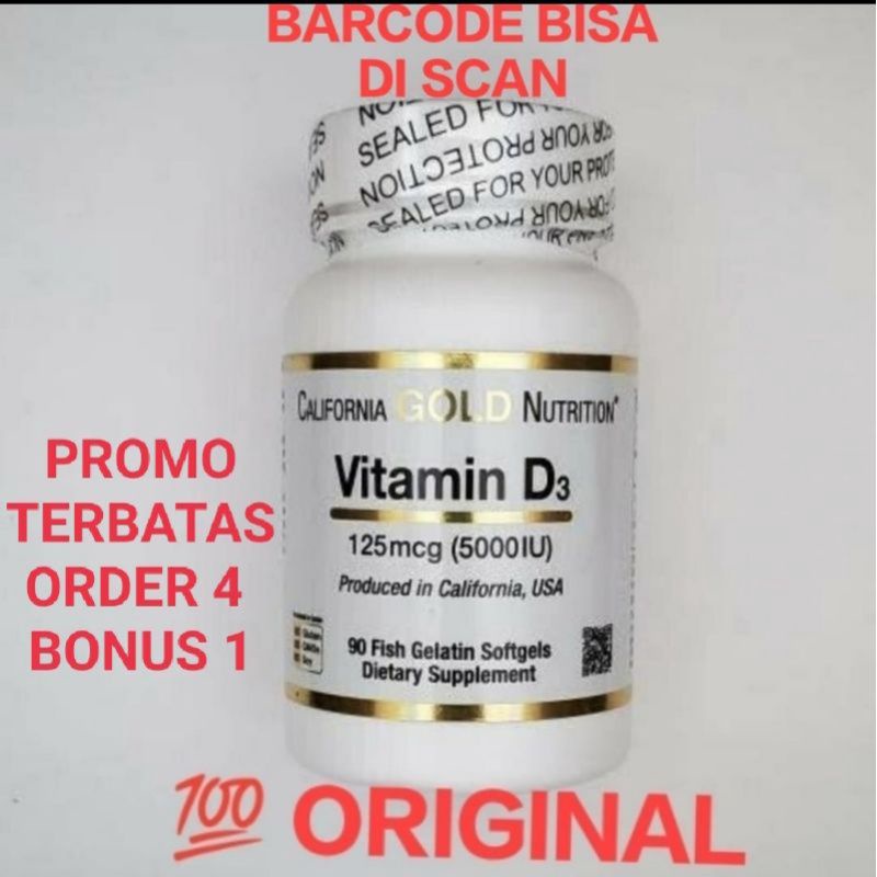 Jual California Gold Nutrion Vitamin D Iu Mcg Asli Original