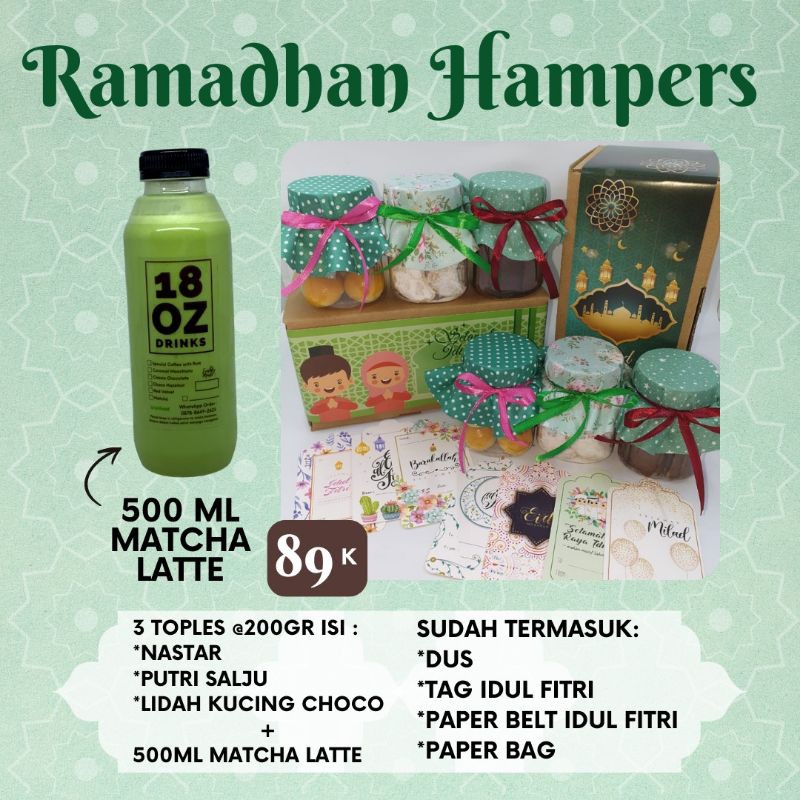 Jual Ramadhan Hampers Idul Fitri Hamper Lebaran Kue Kering Homemade