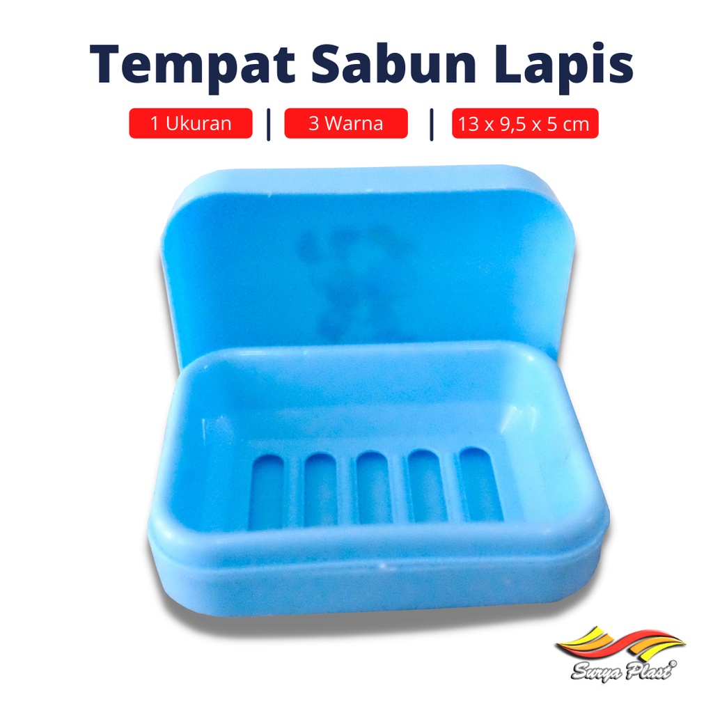 Jual Tempat Sabun Mandi Lapis Stiker Surya Plast Tempat Sabun Batang