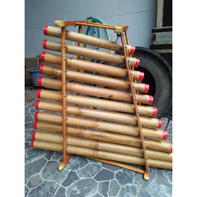 Jual Alat Musik Bambu Rindik Bali Tradisional Shopee Indonesia