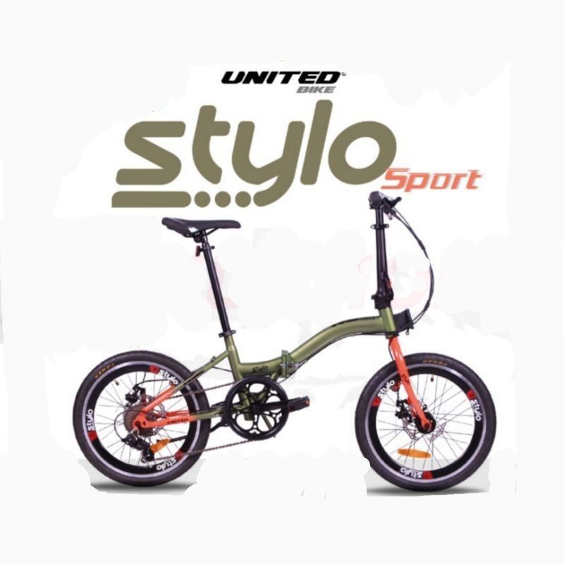 Jual Sepeda Lipat Inch United Stylo Sport Shopee Indonesia