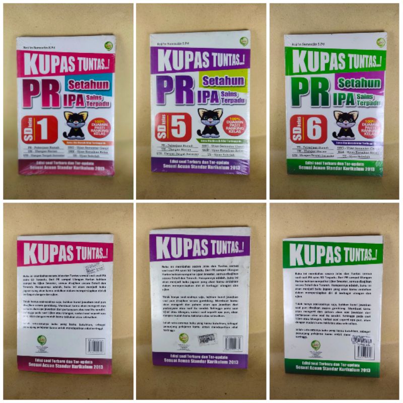 Jual Kupas Tuntas Pr Ipa Sains Terpadu Sd Kelas Vb Shopee