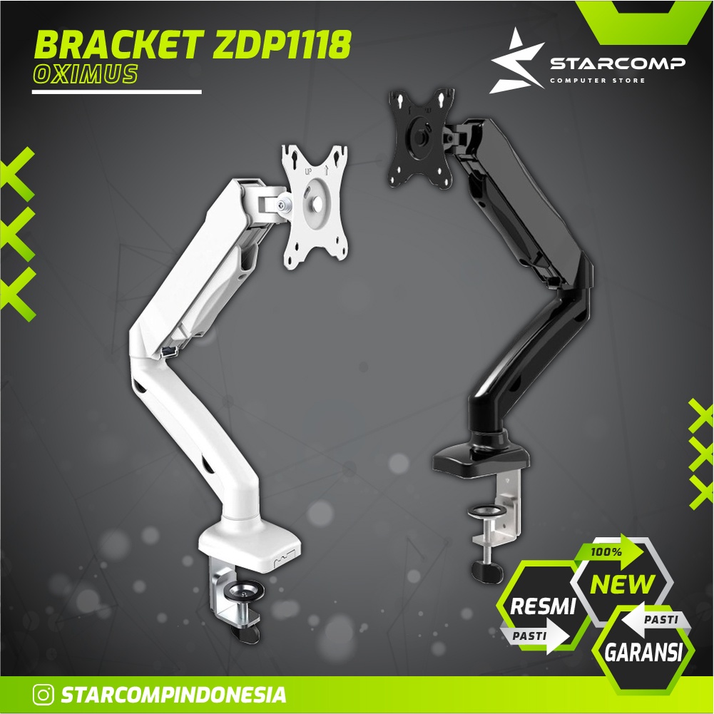 Jual Bracket Tv Monitor Led Lcd Gas Spring Oximus Zdp Tilt