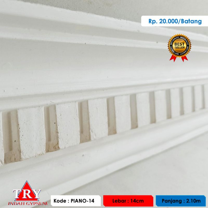 Jual List Profil Gypsum Minimalis Piano Lebar Cm Original