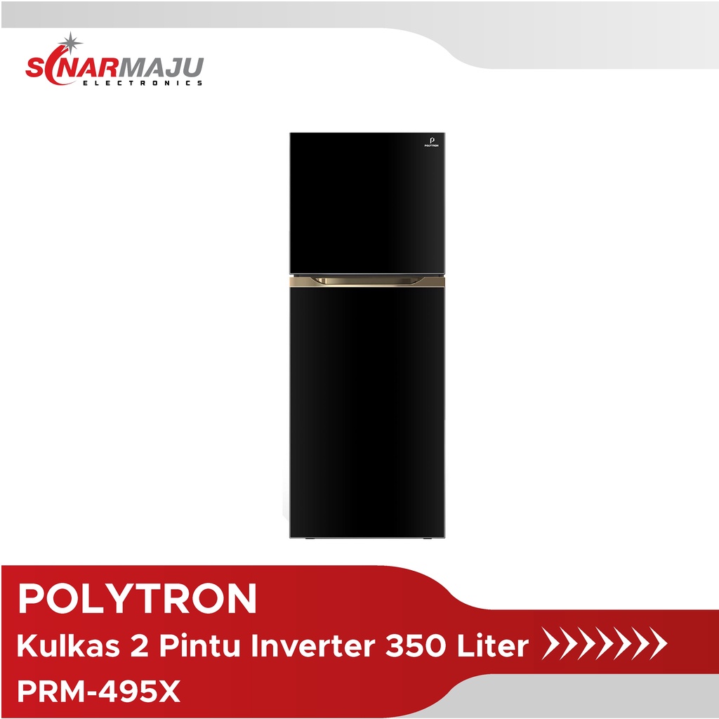 Jual Kulkas Pintu Polytron Inverter Liter Prm X Shopee Indonesia