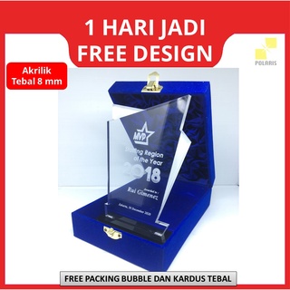 Jual PLAKAT AKRILIK BOX TROPHY AKRILIK PLAKAT WISUDA KADO ANNIVERSARY