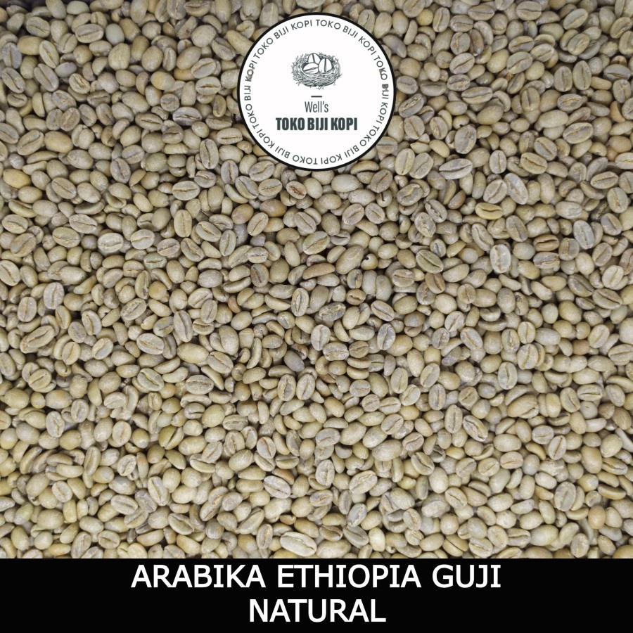 Jual GREEN BEAN KOPI ARABIKA ETHIOPIA GUJI NATURAL 1 KG Shopee