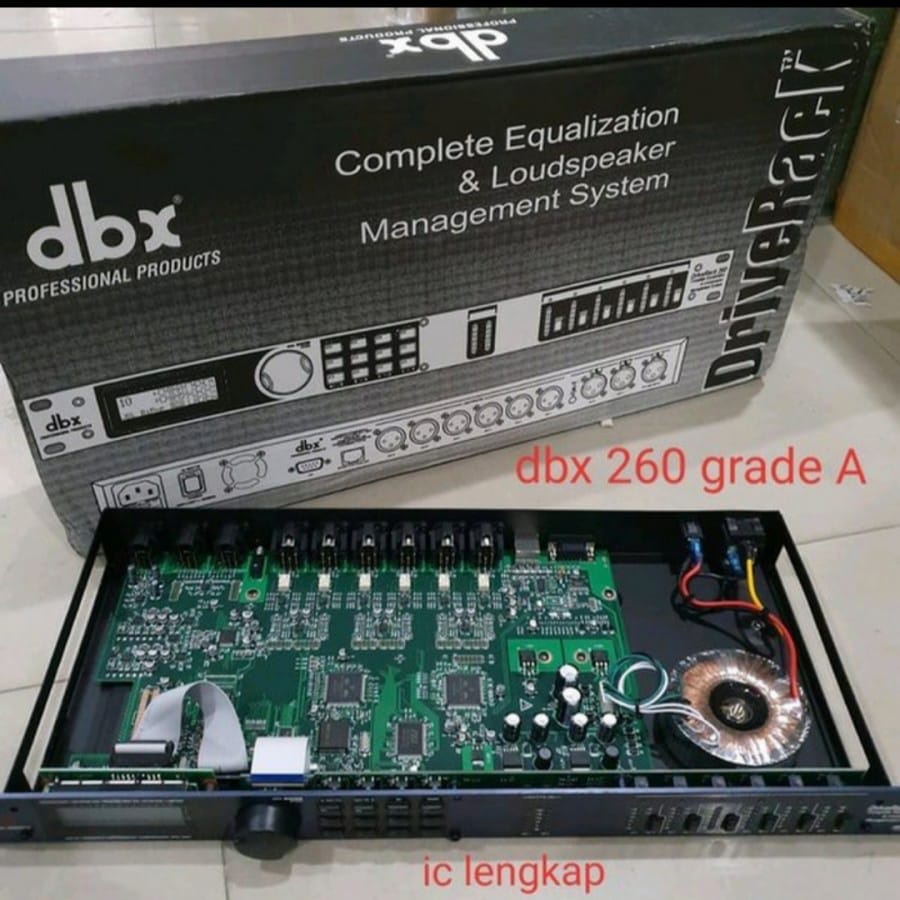 Jual Dlms Dbx 260 Dbx DriveRack 260 Loudspeaker Management System