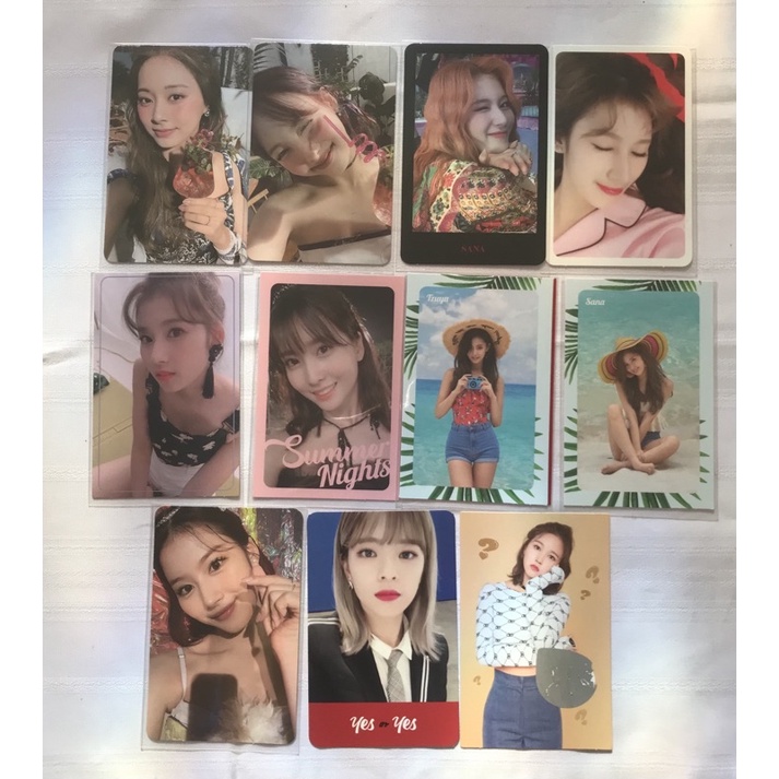 Jual Photocard Official Twice Taste Of Love Summer Nights PC Photocard