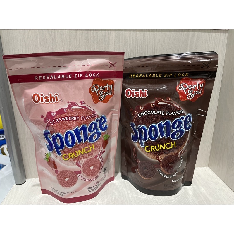 Jual Oishi Sponge 100gr 2varian Rasa Shopee Indonesia