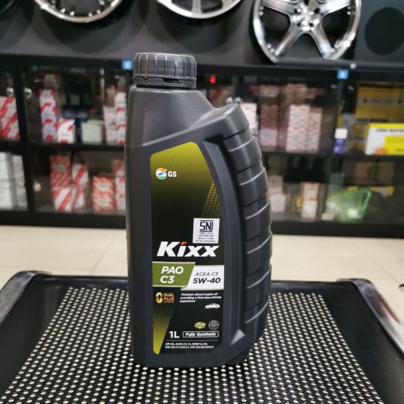 Jual Oli Kixx PAO Sae 5W 40 ACEA C3 Api SN Kemasan 1 Liter Shopee