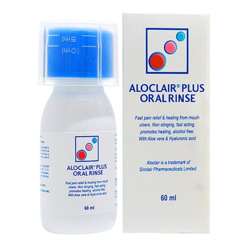 Jual Aloclair Mouthwash 60ml Obat Kumur Sariawan Analgesik SAR