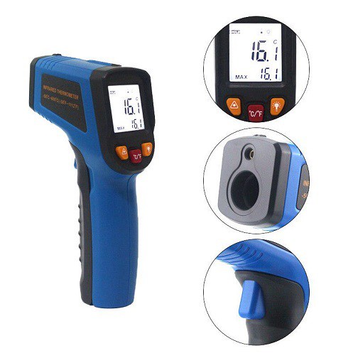 Jual Thermometer Infrared Digital Termometer Industri Ir Infra Red