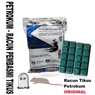 Jual Racun Tikus Petrokum Insektisida Obat Tikus Perangkap Tikus 100