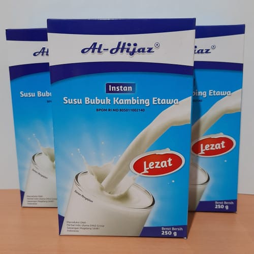 Jual Susu Bubuk Kambing Etawa Al Hijaz Original Gr Susu Murni