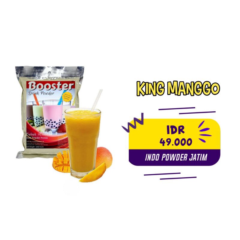 Jual King Mango Powder Kg Bubuk Minuman Mangga Manggo Booster