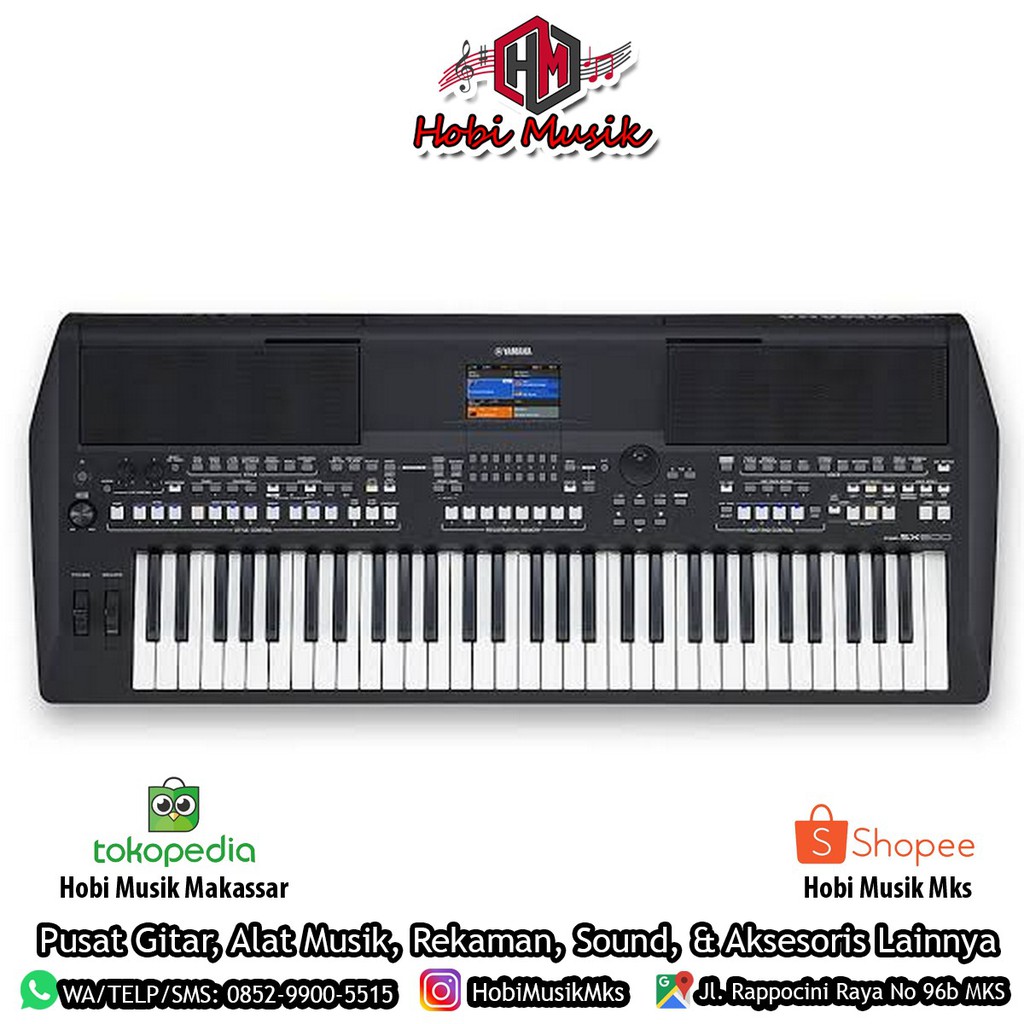 Jual Keyboard Yamaha PSR SX600 Original Terbaru Dengan Fitur Lengkap