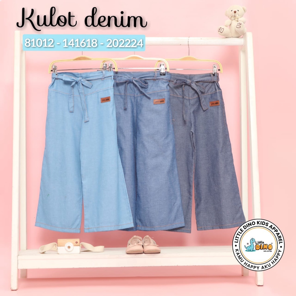 Jual Kulot Denim Alexandria Shopee Indonesia