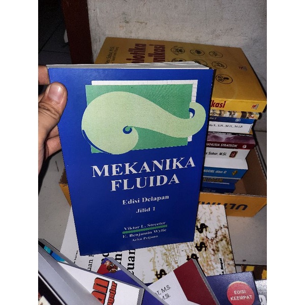 Jual Mekanika Fluida Edisi 8 Jilid 1 By Viktor R Streeter Shopee