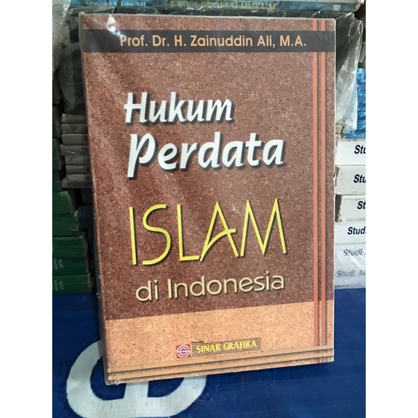 Jual HUKUM PERDATA ISLAM DI INDONESIA PROF DR H ZAINUDDIN ALI MA