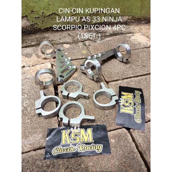 Jual Cin Cin Kupingan Lampu Ring Tipis 1set Isi 4pc As 33 Ninja Scorpio