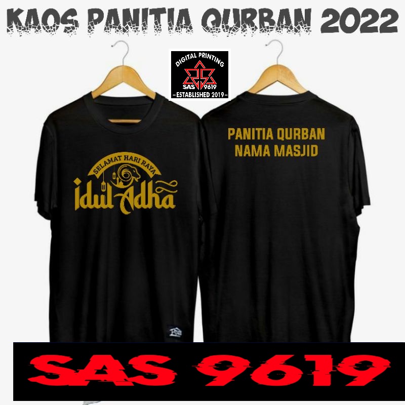 Jual T Shirt KAOS BAJU QURBAN KURBAN KAOS PANITIA QURBAN BAJU