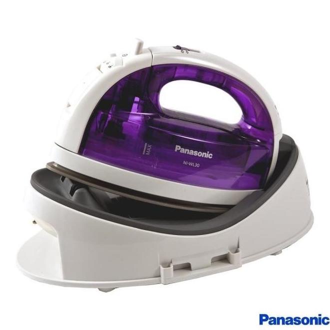 Jual PANASONIC CORDLESS STEAM IRON SETRIKA UAP TANPA KABEL NI WL30