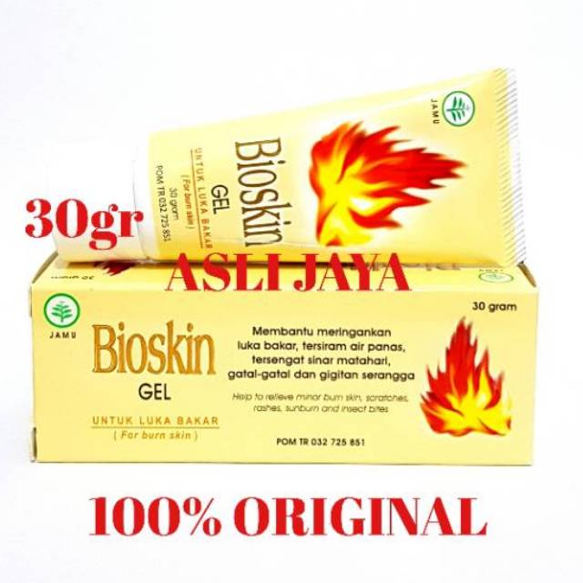 Jual Bioskin Gel Gr Untuk Luka Bakar Shopee Indonesia