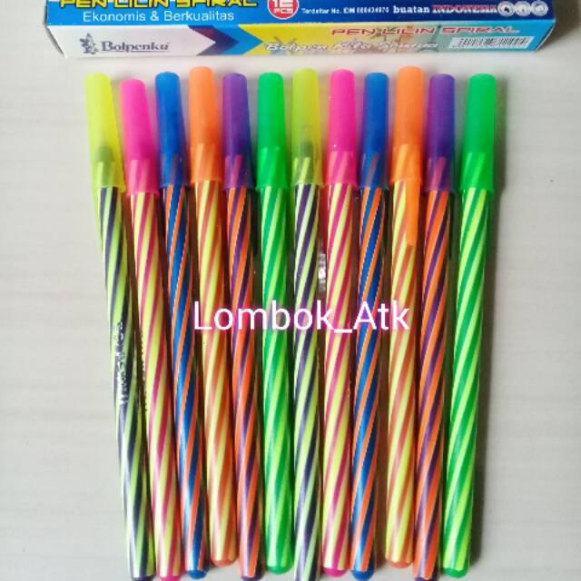 Jual Pulpen Bolpenku Spiral Shopee Indonesia