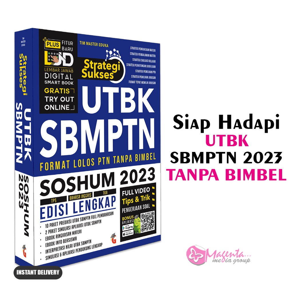 Jual BUKU UTBK SBMPTN BUKU SBMPTN SOSHUM STRATEGI SUKSES UTBK