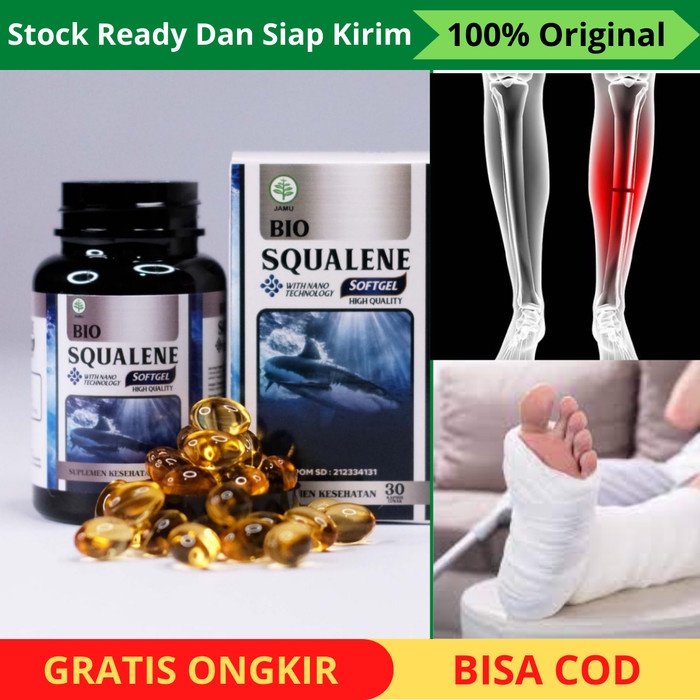 Jual Obat Patah Tulang Obat Herbal Tulang Retak Dengan Bio Squalene