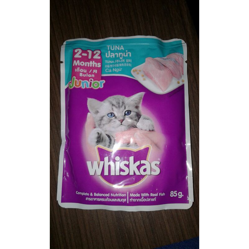 Jual Whiskas Junior Basah Indonesia Shopee Indonesia