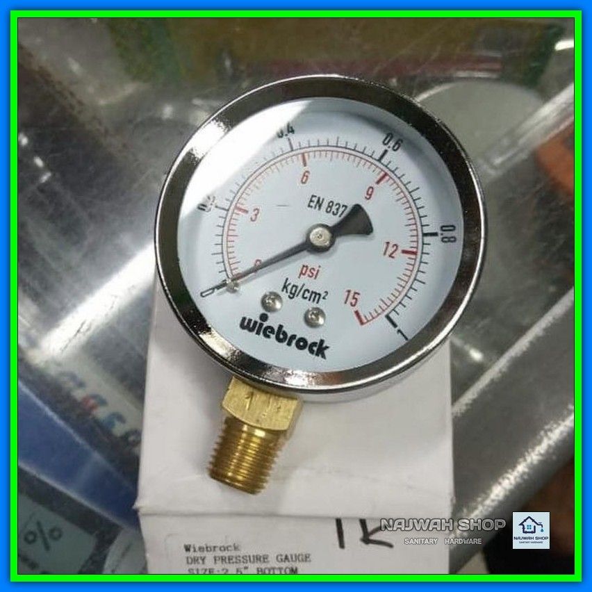 Jual Pressure Gauge Wiebrock Manometer Murah Shopee Indonesia