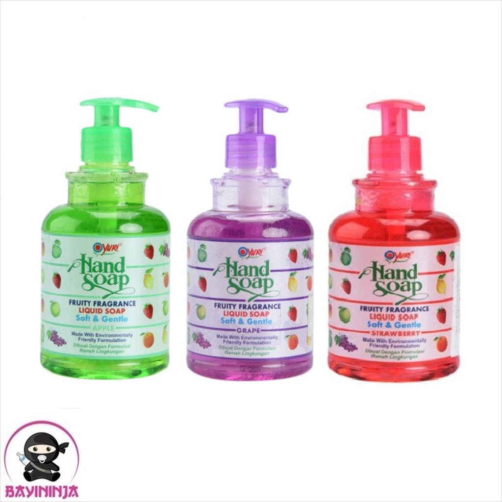 Jual YURI Hand Soap Sabun Cuci Tangan Pump 410 Ml Shopee Indonesia