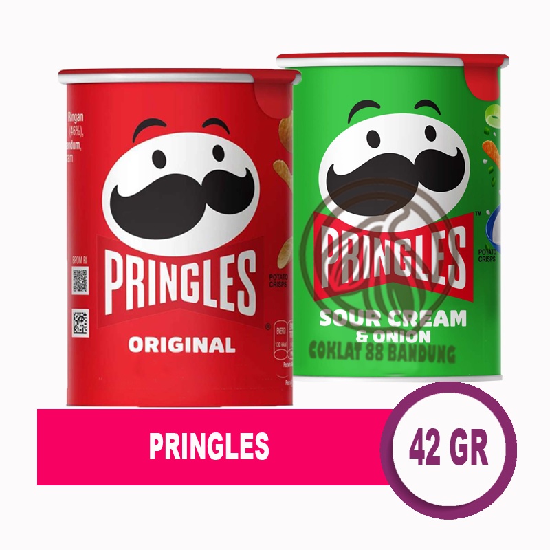 Jual Pringles Potato Mini 42gr Keripik Kentang Pringles Original 42 Gr