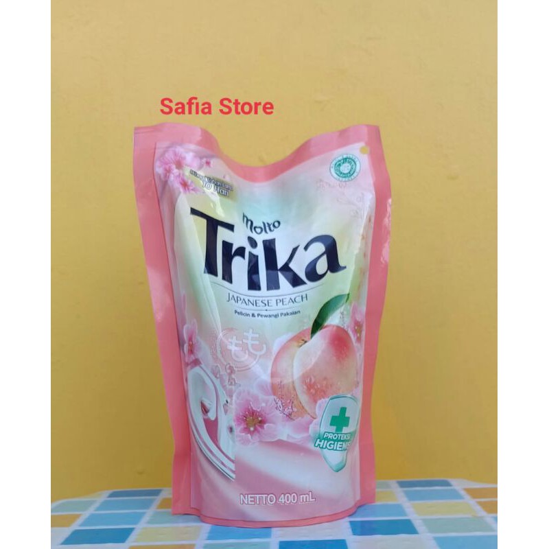 Jual Molto Trika Japanese Peach Flower Shower 400 Ml Shopee Indonesia