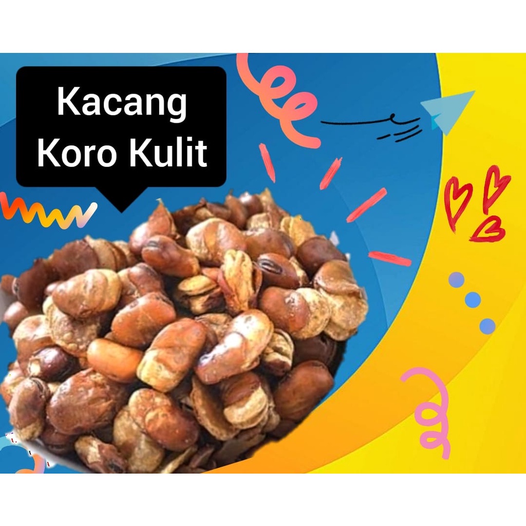 Jual Snack Kacang Koro Kulit G Shopee Indonesia