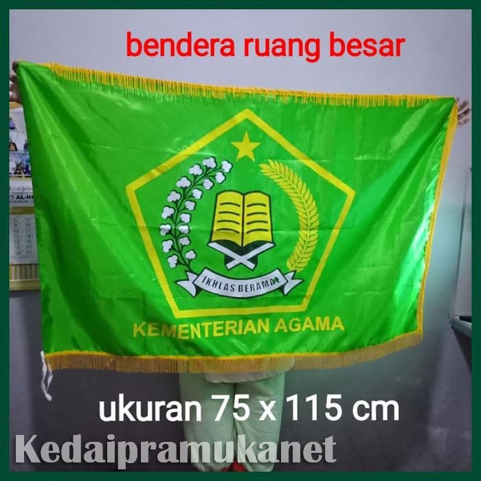 Jual Bendera Depag Departemen Kementerian Agama Ruangan Kantor Shopee