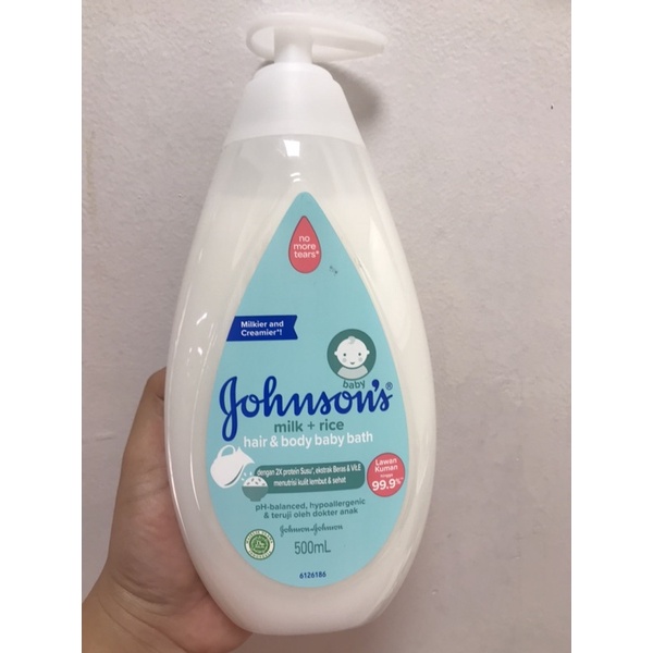 Jual JOHNSONS BABY MILK RICE 500ML Shopee Indonesia