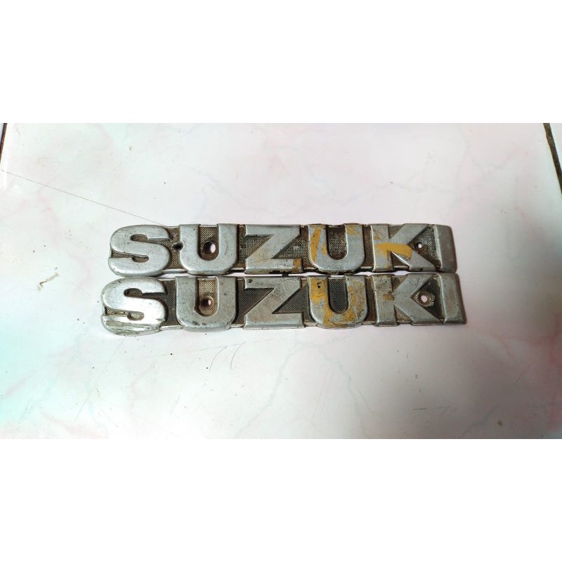 Jual Emblem Tangki Suzuki Gp 100 Original Shopee Indonesia